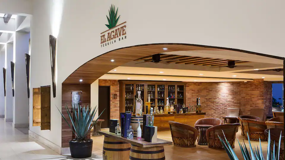 El Agave Mexican restaurant at Hyatt Ziva Los Cabos featuring authentic regional cuisine, handcrafted cocktails, and vibrant hacienda-style décor.