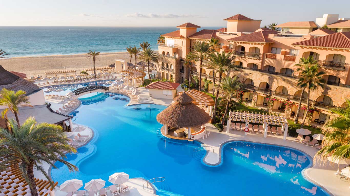 Royal Solaris Los Cabos all-inclusive beachfront resort with pools and family-friendly amenities.